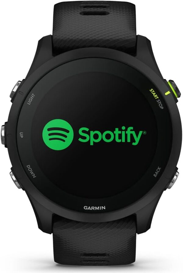 51Hn6WjxpML._AC_SL1000_.jpg Garmin 010-02641-20 Forerunner 255 Music GPS Smartwatch Blac...