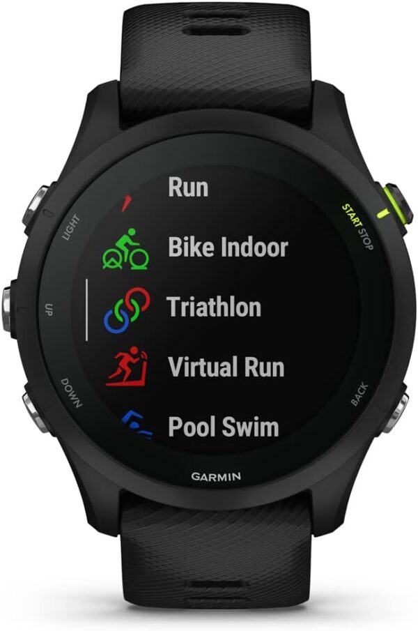 51LgHfm-hvL._AC_SL1000_.jpg Garmin 010-02641-20 Forerunner 255 Music GPS Smartwatch Blac...