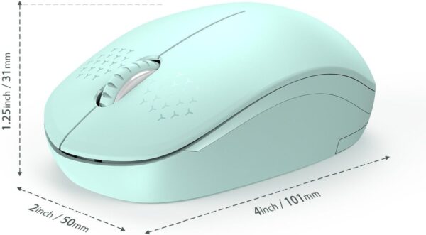 51PL-yTDwL._AC_SL1500_.jpg seenda Wireless Mouse, 2.4G Noiseless Mouse with USB Receive...
