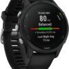 51XfzXceDbL._AC_SL1000_.jpg Garmin 010-02641-20 Forerunner 255 Music GPS Smartwatch Blac...