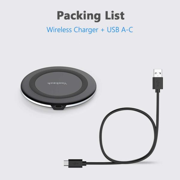 51aZ4fbctOL._AC_SL1001_.jpg Yootech Wireless Charger,10W Max Fast Wireless Charging Pad ...