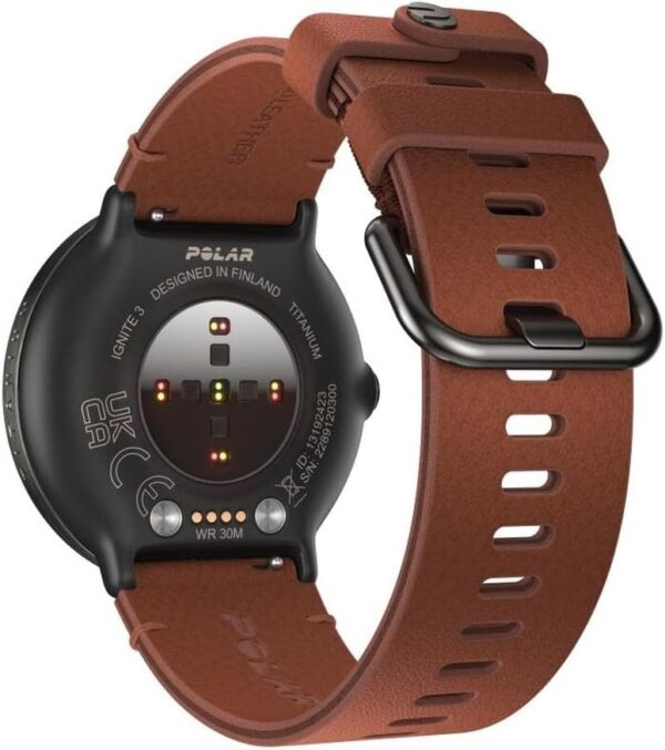 POLAR Ignite 3 Series Titanium Fitness Tracking Smartwatch w...
