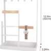ProCase Jewelry Organizer Stand Necklace Holder, 4-Tier Towe...