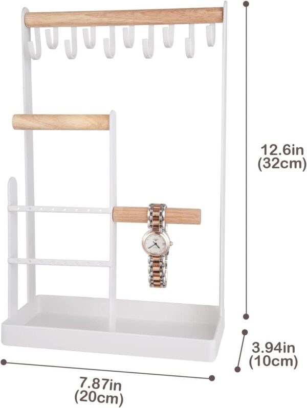 ProCase Jewelry Organizer Stand Necklace Holder, 4-Tier Towe...