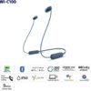 Sony WI-C100 Wireless in-Ear Bluetooth Headphones with Built...