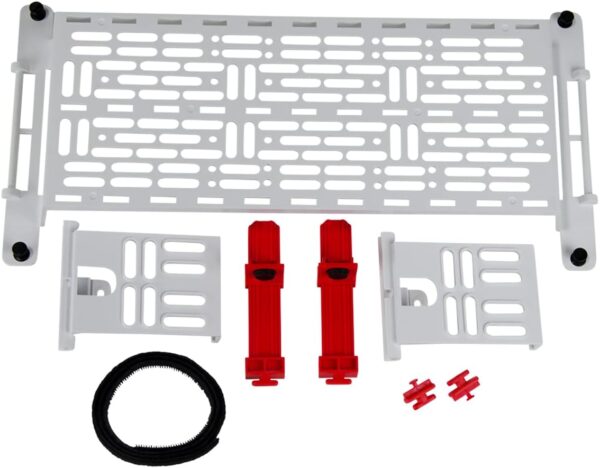 On-Q AC1050-EMK Mounting Plate, White/Red