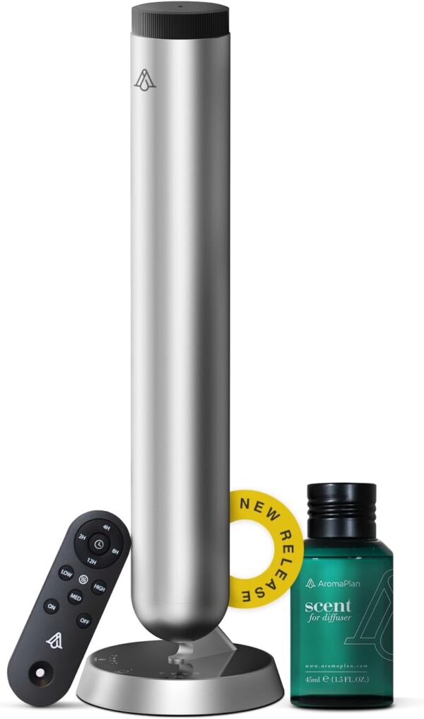 Slim Pro 2025 Waterless Tower Diffuser with Essential Oil - Slim Pro 2025 Waterless Tower Diffuser with Essential Oil - ...