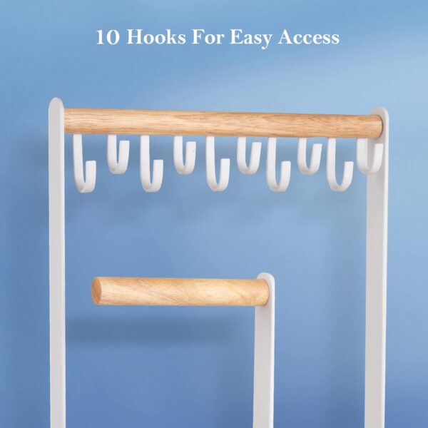 ProCase Jewelry Organizer Stand Necklace Holder, 4-Tier Towe...