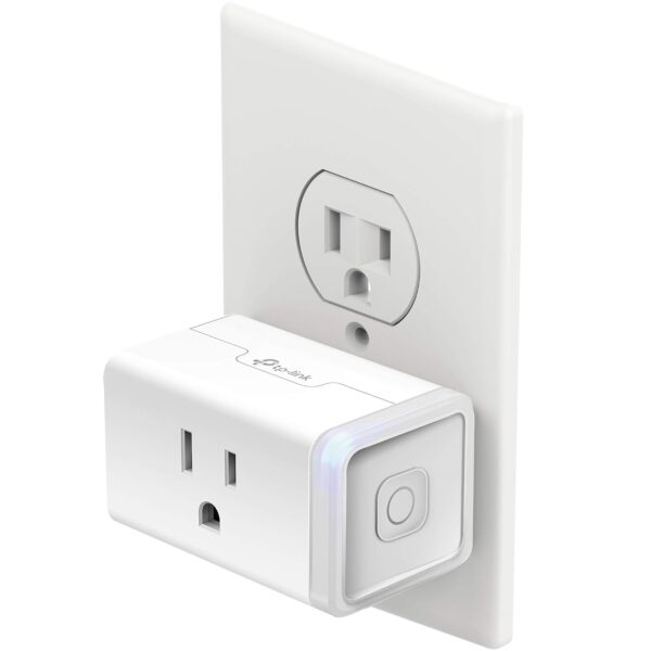 611I08uiFL._SL1500_.jpg Kasa Smart Plug Mini with Energy Monitoring, Smart Home Wi-F...