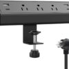 Desk Clamp Power Strip USB C,Desktop Mount Surge Protector,4... Desk Clamp Power Strip USB C,Desktop Mount Surge Protector,4...