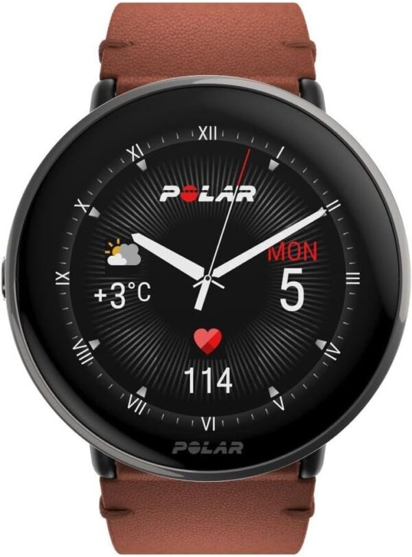 POLAR Ignite 3 Series Titanium Fitness Tracking Smartwatch w...
