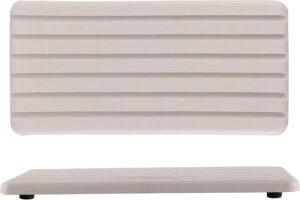 2 PCS Water Absorbent Diatomite Coasters Rectangle, Grooved ... 2 PCS Water Absorbent Diatomite Coasters Rectangle, Grooved ...