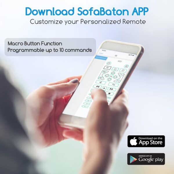 615DD4Bz0cL._AC_SL1500_.jpg SofaBaton U2 Universal Remote Control, All-in-one Smart Univ...