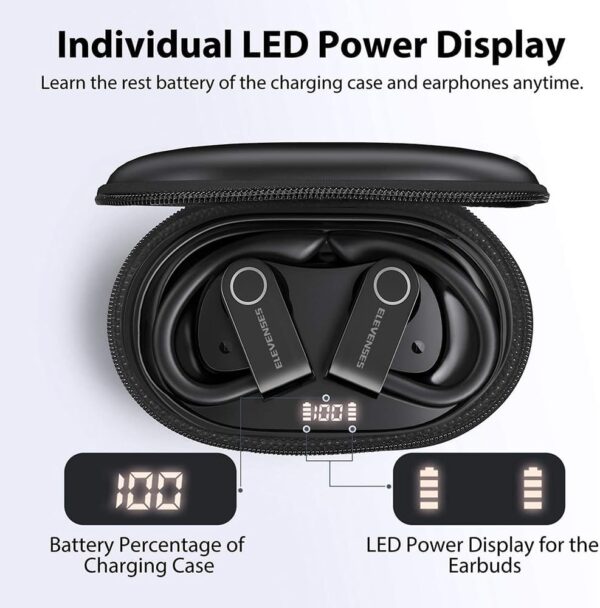 61HjwTdSCL._AC_SL1000_.jpg Wireless Earbuds with Earhooks, Bluetooth Earbuds Over Ear, ...