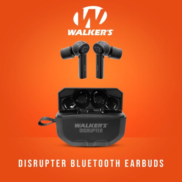 61HzAzRoDL._AC_SL1500_.jpg Walker's Disruptor Noise Canceling Bluetooth Earbuds with Fo...