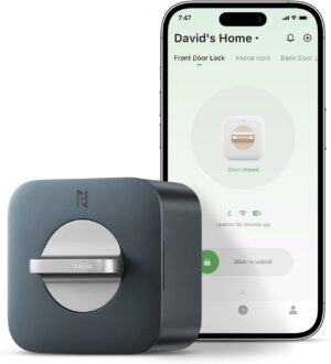 Anona Holo Wi-Fi Smart Lock, Keyless Entry Door Lock with Anona Holo Wi-Fi Smart Lock, Keyless Entry Door Lock with Ap...