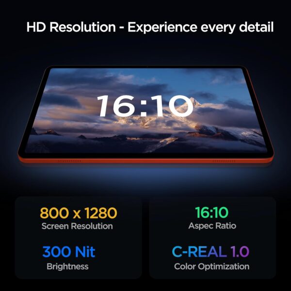 61KQnfq8dtL._AC_SL1500_.jpg Android Tablet, 10.1 inch Android 14 Tablet, Octa-core Proce...