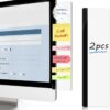DOLLAR BOSS Monitor Memo Boards for Computers 2 Pcs Office DOLLAR BOSS Monitor Memo Boards for Computers 2 Pcs Office D...