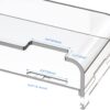 61NesdabOyL._AC_SL1500_.jpg Acrylic Monitor Stand Riser Acrylic Laptop Stand Clear Compu...