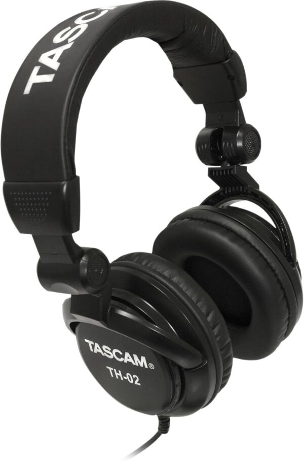 TASCAM TH-02 Professional Studio Monitor Headphones, Wired, ...
