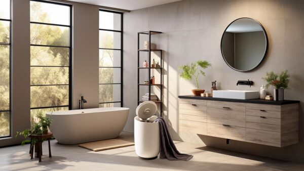 61PdwKY2NUL._AC_SL1500_.jpg Smart Towel Warmer - Coolbreeze Insulation Tech | Voice Cont...