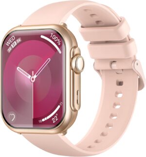 Smart Watches for Men Women: Smart Watch with 1000mAh 100 Da...