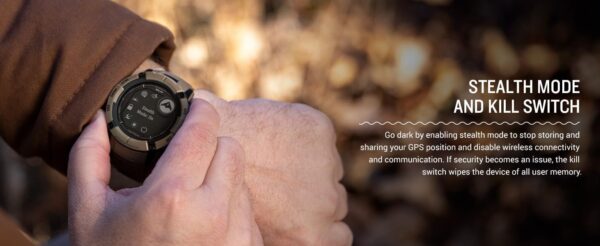 61QIWK5uQL._AC_SL1464_.jpg Garmin Instinct 2X Solar - Tactical Edition Coyote Tan, Rugg...