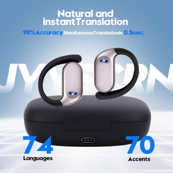 Language Translation Earbuds, 3-in-1 Translator Earbuds & 14...