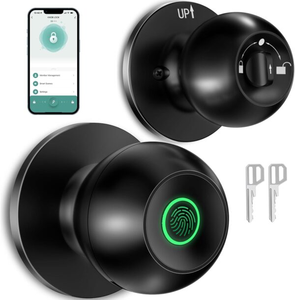 Fingerprint Door Lock,Smart Door Knob, Smart Lock Biometric ... Fingerprint Door Lock,Smart Door Knob, Smart Lock Biometric ...