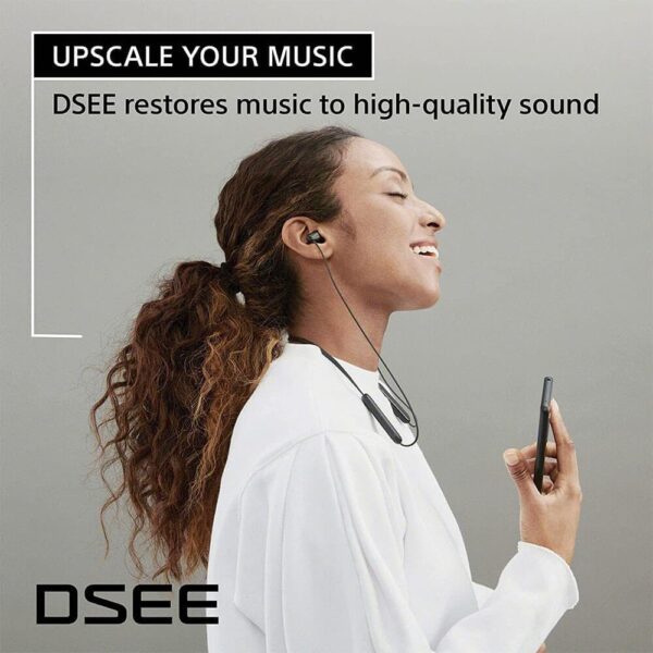 Sony WI-C100 Wireless in-Ear Bluetooth Headphones with Built...