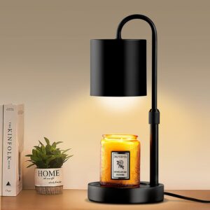 Briever Candle Warmer Lamp with Timer and Dimmer, Electric C... Briever Candle Warmer Lamp with Timer and Dimmer, Electric C...