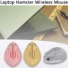 61V0nnlyrYL._AC_SL1010_.jpg 2.4GHz Wireless Mouse Cute Hamster Shape Less Noice Portable...