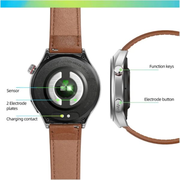 61Vi4LOQtAL._AC_SL1500_.jpg Smart Watches for Athletes The Elderly and Multi-Data Exerci...