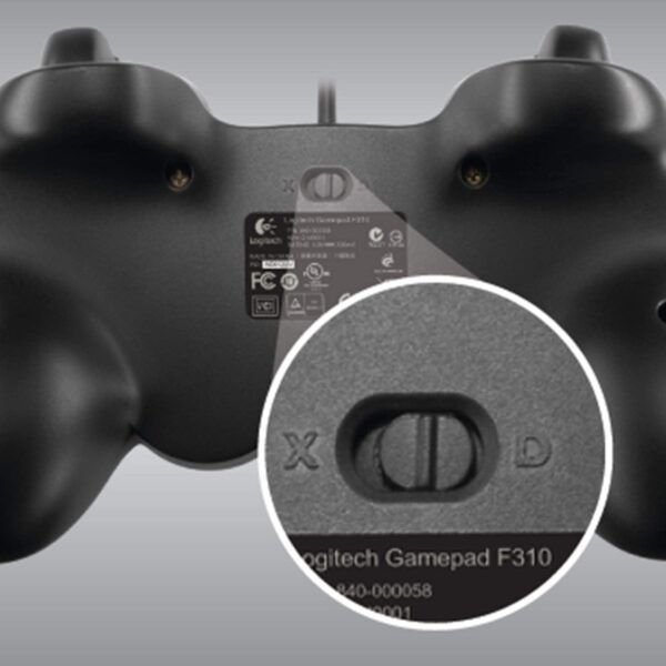 61VnG5fYP3L._AC_SL1500_.jpg Logitech G F310 Wired Gamepad Controller Console Like Layout...