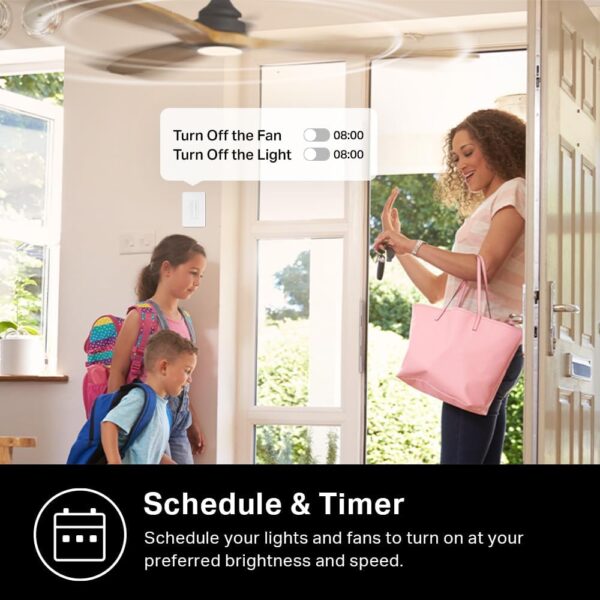 61WFz6lFqSL._AC_SL1000_.jpg Kasa Smart Ceiling Fan Control & Dimmer Switch | Adjustable ...