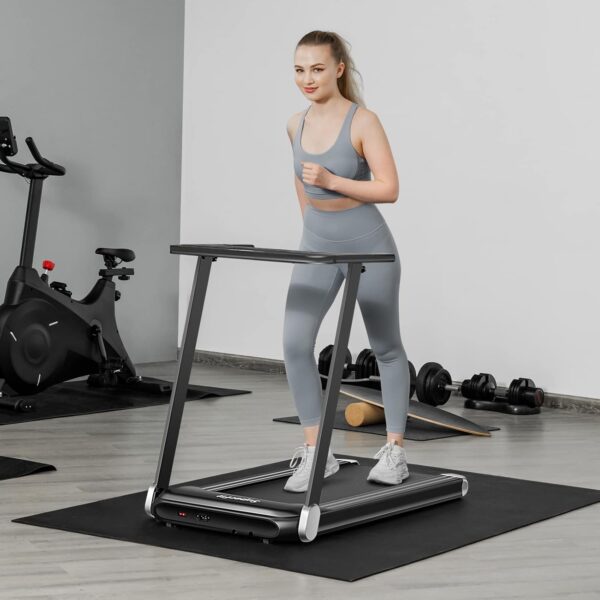 61WTRN-h-ML._AC_SL1500_.jpg GYMAX Folding Treadmill, Smart APP Control Running Machine, ...