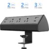61X0UG-jN6L._AC_SL1500_.jpg Desk Clamp Power Strip USB C,Desktop Mount Surge Protector,4...
