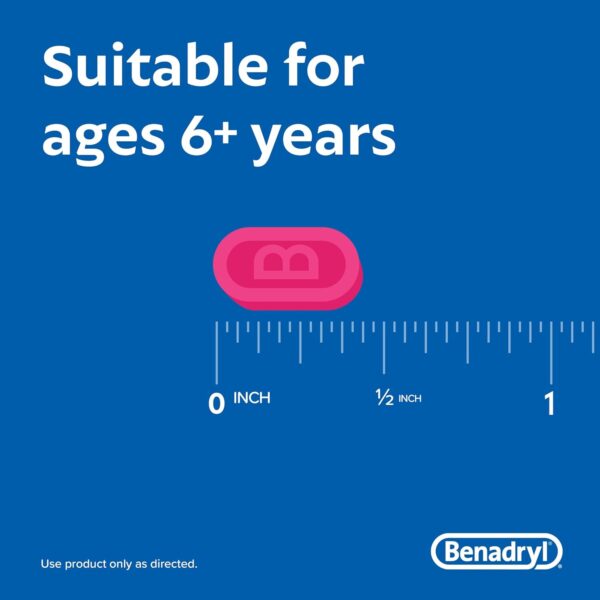 61X8SWJlZ-L._AC_SL1500_.jpg Benadryl Ultratabs Antihistamine Allergy Relief Medicine, Di...