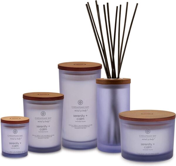 Chesapeake Bay Candle Medium Jar Scented Candle, Serenity + ...