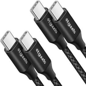 etguuds USB C to USB C Cable 3ft, 2-Pack 60W etguuds USB C to USB C Cable 3ft, 2-Pack 60W USBC to USBC Co...