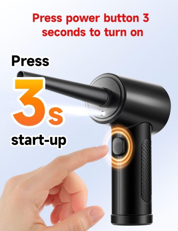 61a2WF-1ZyL._AC_SL1500_.jpg Compressed Air Duster,Fulljion 3-Gear to 51000RPM Electric A...