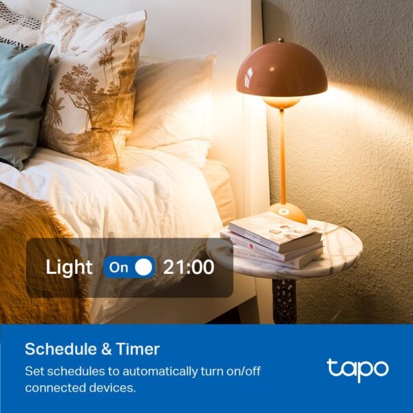 TP-Link Tapo Smart Plug Outlet Extender, Surge Protector, 18...