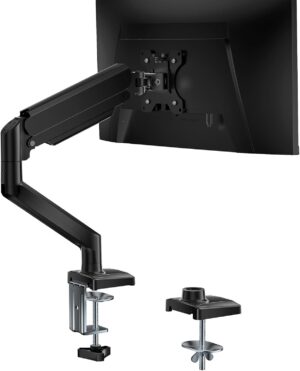 WALI Single Monitor Mount, Gas Spring Monitor Arm for 17-34 WALI Single Monitor Mount, Gas Spring Monitor Arm for 17-34 ...