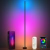 Corner Floor Lamp - Smart RGB LED Corner Lamp with Corner Floor Lamp - Smart RGB LED Corner Lamp with App and R...
