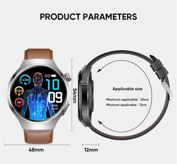 61fmhS0FmUL._AC_SL1500_.jpg Smart Watches for Athletes The Elderly and Multi-Data Exerci...