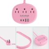 61htsNp8vlL._AC_SL1500_.jpg Pink Extension Cord with Surge Protected 1080J - 5 FT Flat E...