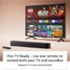 61lIqo7Eb5L._AC_SL1000_.jpg Amazon Fire TV Soundbar (newest model), 2.0 speaker with DTS...