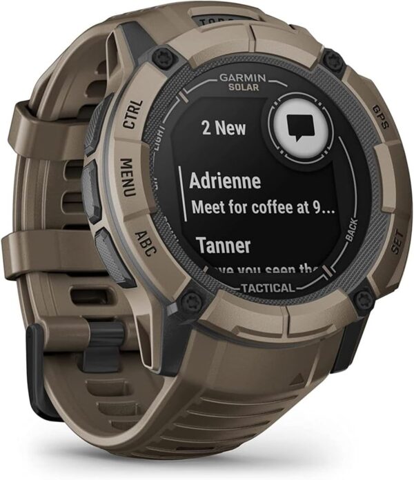 61mb1PktxL._AC_SL1000_.jpg Garmin 010-02805-12 Instinct 2X Solar Rugged GPS Smartwatch ...