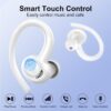 Headphones Wireless Earbuds Sport, Bluetooth 5.3 Over Ear Bu...