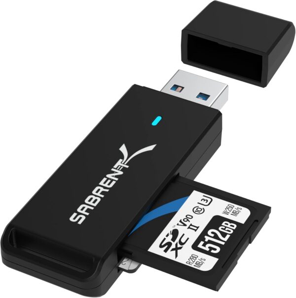 SABRENT USB 3.0 Micro SD and SD Card Reader (CR-T2MS) SABRENT USB 3.0 Micro SD and SD Card Reader (CR-T2MS)